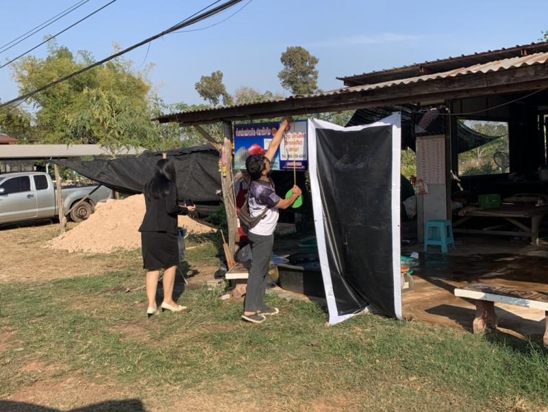 กองคลังเทศบาลตำบลเหล่าปอแดง ออกพื้นที่สำรวจร้านค้าเพื่อประเมินภาษีประจำปี 2569 สำหรับร้านค้าที่เปิดใหม่ในเขตพื้นที่ตำบลเหล่าปอแดง